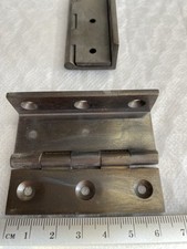 2no Solid Drawn Cranked Hinges 64x47when  Open Bronze Finish