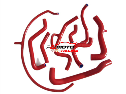 Red silicone radiator - red,