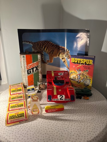 Vintage automobilia job lot - vintage,