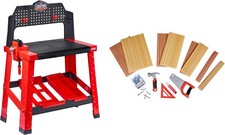 little tikes Creative Construction Workbench - Includes 15+ Accessories, Preten