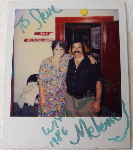 Melanie safka signed 1986 - melanie,