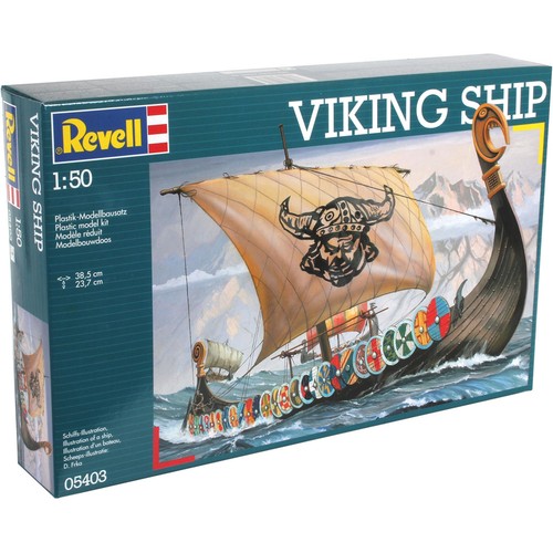 Revell viking ship model kit - model,