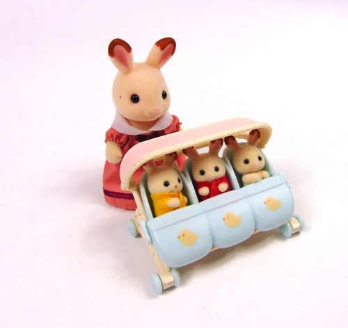 Sylvanian families triplets - families,