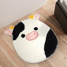 Bathroom Mat Cow Rug Animal