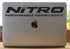 Nitro Boats Logo Decal- Yacht Sticker- Fishing Decal- Jet Ski Sticker