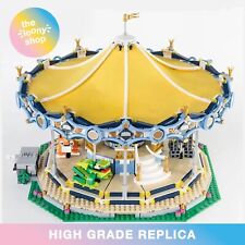 10257 MOC Carousel w/ Motor & 6 Figures Building Blocks 2670pcs Creator Expert