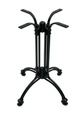 Cast aluminium table base - table,