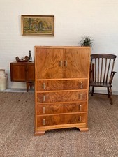 Quality Figured Walnut Tallboy