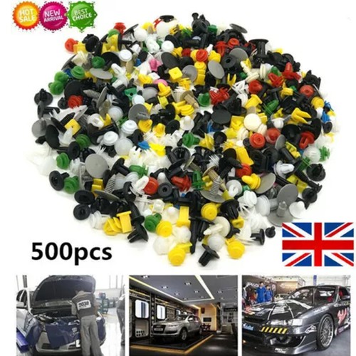 500pcs car trim clips body - trim,