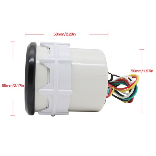 Tachometer for car 8000 rpm - 8000,