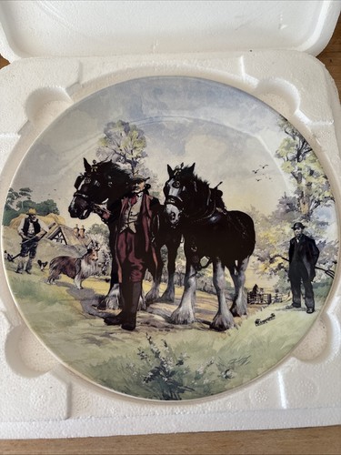 Wedgewood working horses - wedgewood,