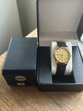 Gents Gold Sekonda 011-662 Quartz Watch. Upgraded! Working Mint Boxed.