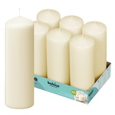 Pillar Candles Ivory 200x68mm