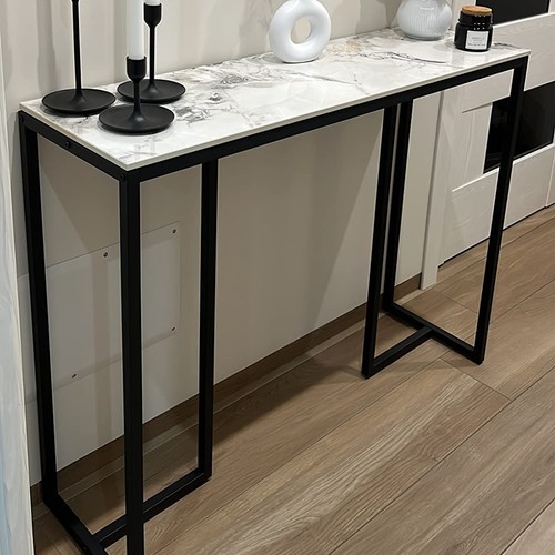 Marble console table versatile - console,