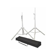 Ultimax MSA300WH Speaker Stand Kit (2 Stands & Bag) - White