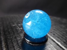 Antique Marbles - Greiner/Grenier- Light Blue - 20.8mm or 0.82"- good (big chip)