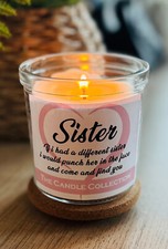 Funny Sister Candle Label -