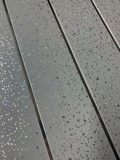 Grey sparkle chrome strip - sparkle,