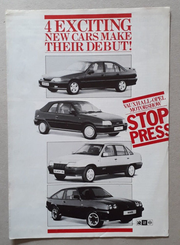 Vauxhall opel brochure - opel,