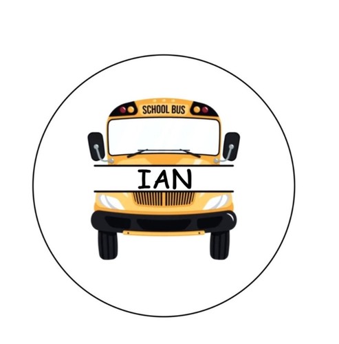 Ian back school - ian, bus
