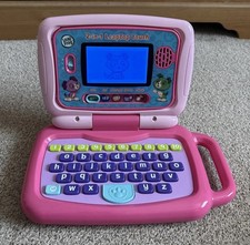 LeapFrog 2-in-1 Leaptop Touch Pink Educational Tablet for Kids