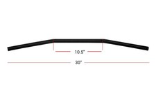 Handlebars 7/8" Black Vincent
