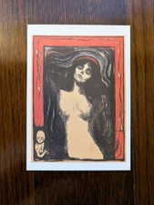 The National Gallery Great Britain postcard - Edvard Munch "Madonna" 1895-1902