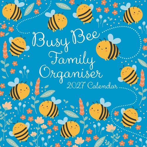 2027 family organiser busy - organiser, bee