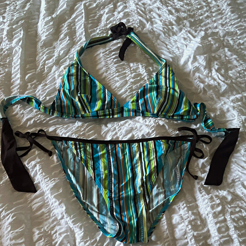 Boots striped halter - striped,