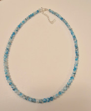 16 inch drawbench glass bead necklaces in a choice of 8 colours, gift, summer