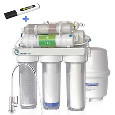 6-stage RO Water Purifier System with TDS Meter | Compact Under-Sink Design