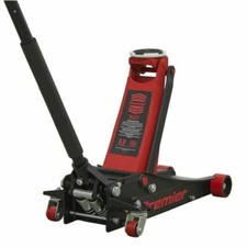 Sealey 2501LE 2.5 Tonne Trolley Jack Polyurethane Wheels Low Entry Rocket Lift
