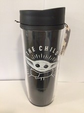 Star Wars Baby Yoda Travel Drinks Bottle Thermal Cup Mandalorian The Child
