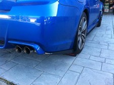 Fits SUBARU STi WRX 2011. Rear lip spoilers / spats pair. PU. HT Autos UK.