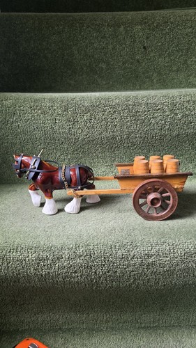Ceramic shire horse figurine - ceramic,