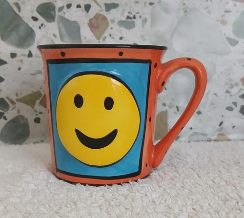 Emoji smiley face - emoji, mug