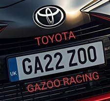 TOYOTA GR GAZOO RACING  BEST UK REGISTRATION FOR GR YARIS/GR SUPRA/GR86/COROLLA