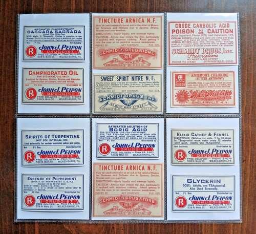 Twelve old unused medicine - twelve,
