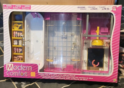 Modern comfort doll - doll, bathroom