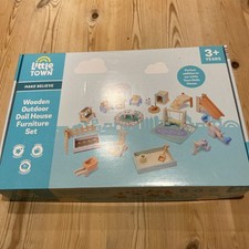 Little Town Wooden Outdoor