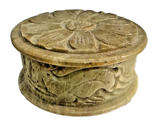 Vintage indian hand carved - indian,