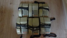 SIX - BT Viscount Push-Button Telephones, Grey / 1980 Retro / for refurbishment