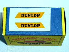Decal set of 2 'DUNLOP' for