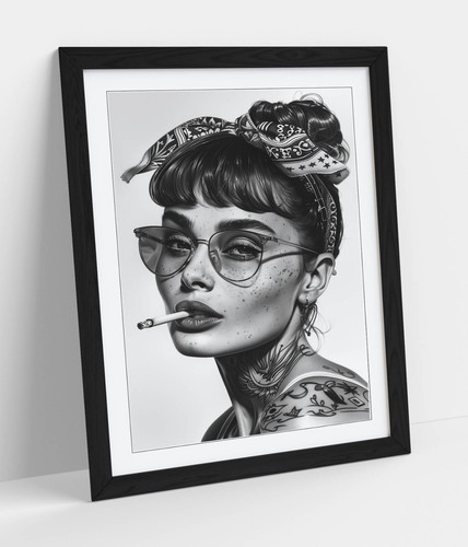 Cool audrey hepburn smoking - cool,
