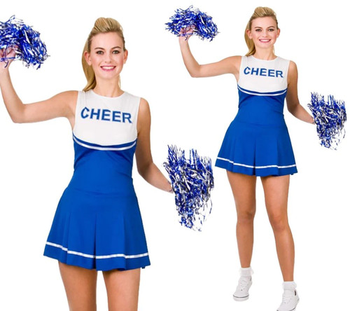 Ladies cheerleader costume hen - cheerleader,
