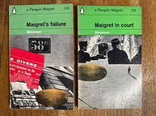 Georges Simenon - Maigret UK Penguin 2 Vol PB Set - Failure - In Court