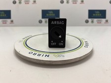 SKODA SUPERB PASSENGER SAFETY BAG DEACTIVATION SWITCH 2008 TO 2015 5P0919237C