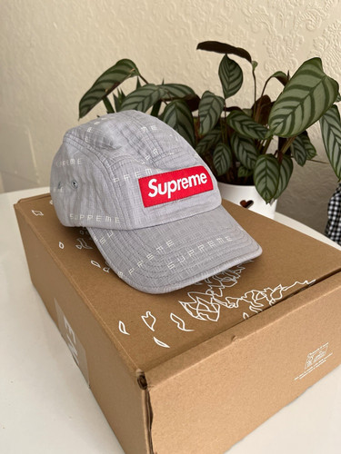 Supreme grey logo camp - grey,