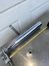 RALEIGH ? PEDAL   MOPED and OTHERS,chrome  EXHAUST   No ideas of fitment