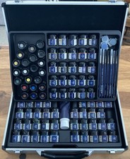 Warhammer Citadel Colour Vintage Paint & Ink Set w/ Steel Case OOP Rare